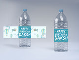 Airplane Party Theme Water Bottle Labels