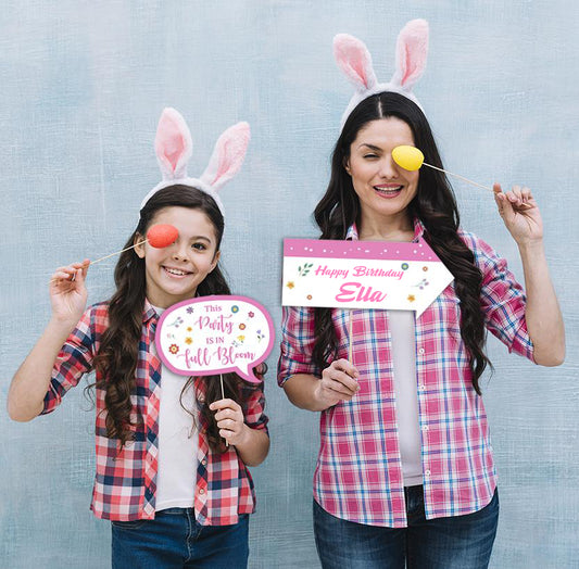Wild One Birthday Party Photo Booth Props Kit