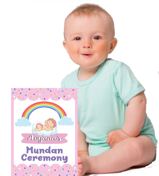 Mundan Ceremony  Poster Decoration Photo Prop