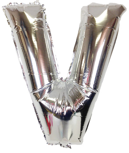 16 Inch Single Letter Or Digit Silver  /Choose  Pack of letters to make Custom Wording Silver