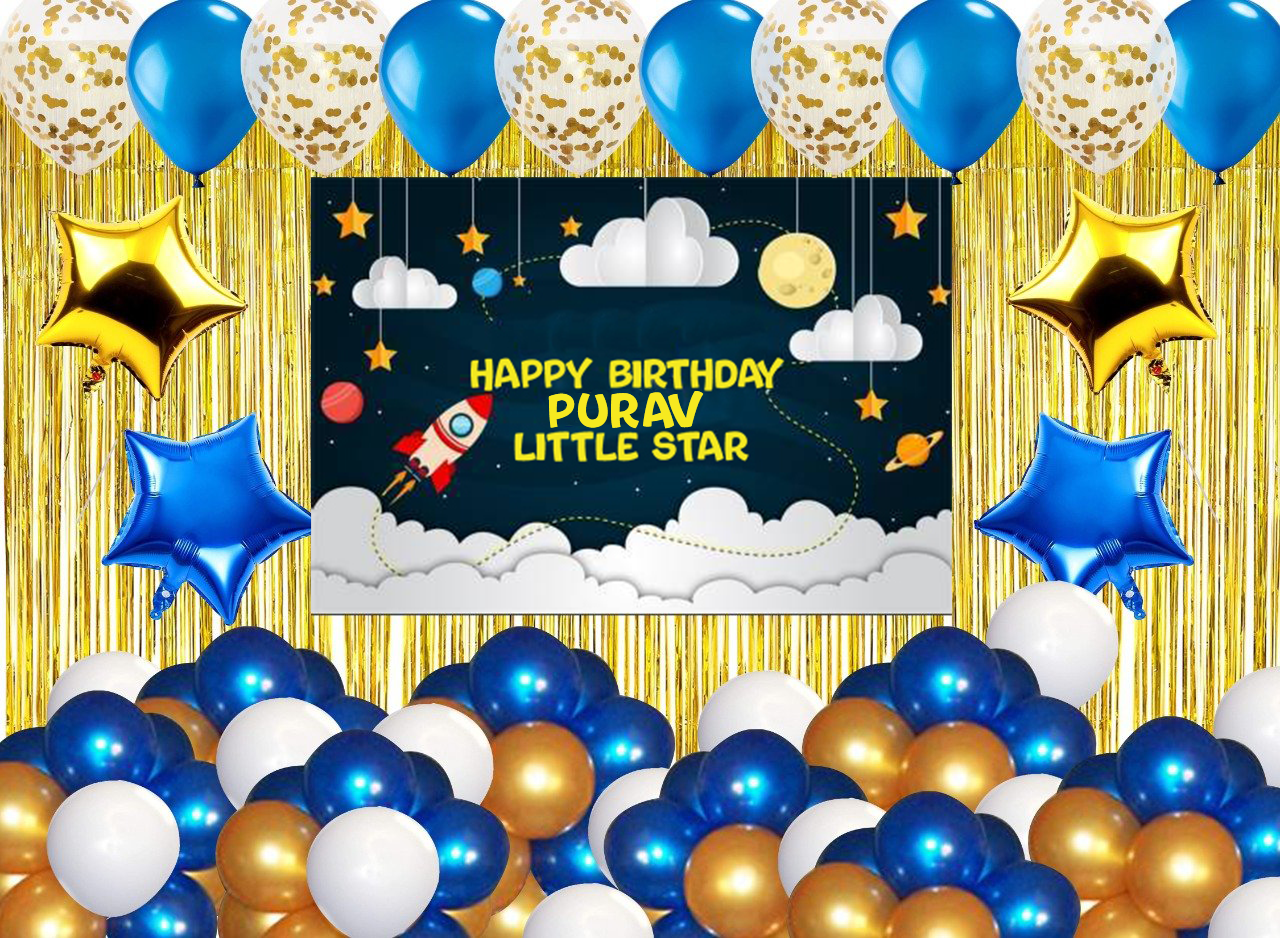 Buy Twinkle Twinkle Little Star Birthday Party Decoration Kit | Party ...