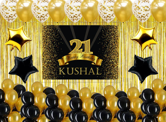 21st Birthday Party Complete Decoration Kit