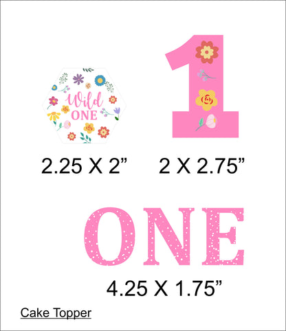Wild One First Birthday Complete Party Kit