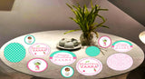 Spa Theme Birthday Party Table Confetti for Decoration
