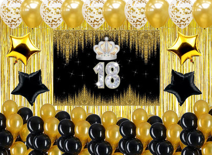 18th Birthday Party Complete Decoration Kit