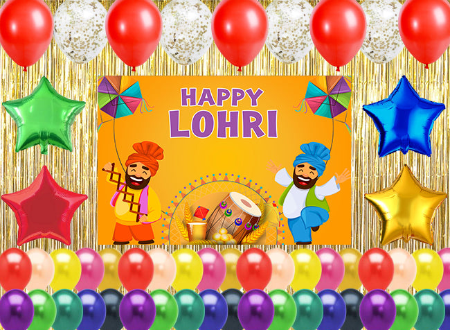 Lohri Party Decorations Complete Set