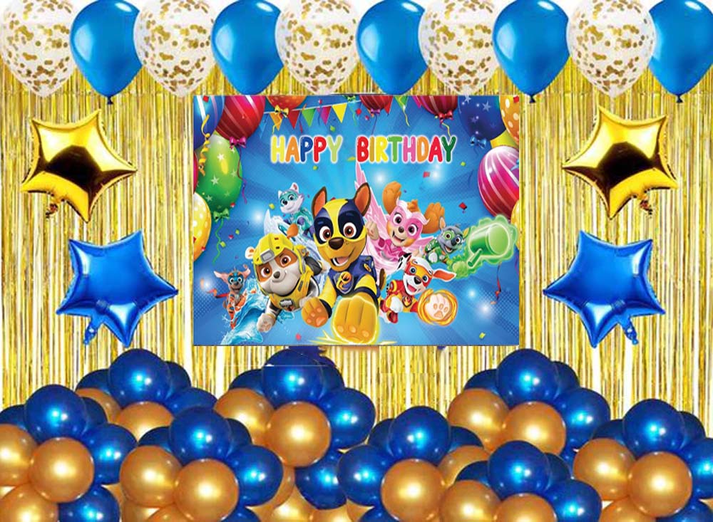 Paw Patrol Theme Birthday Party Decorations Complete Set
