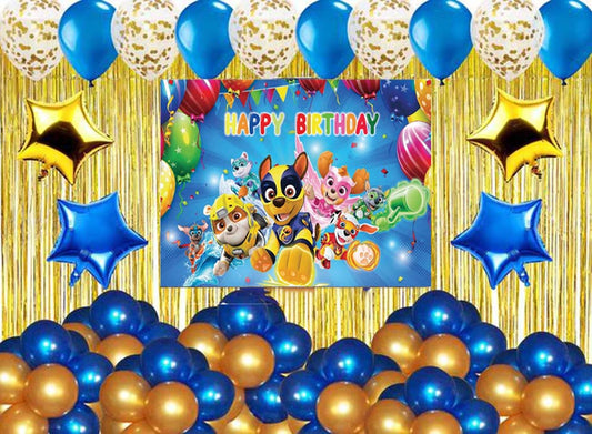 Paw Patrol Theme Birthday Party Decorations Complete Set