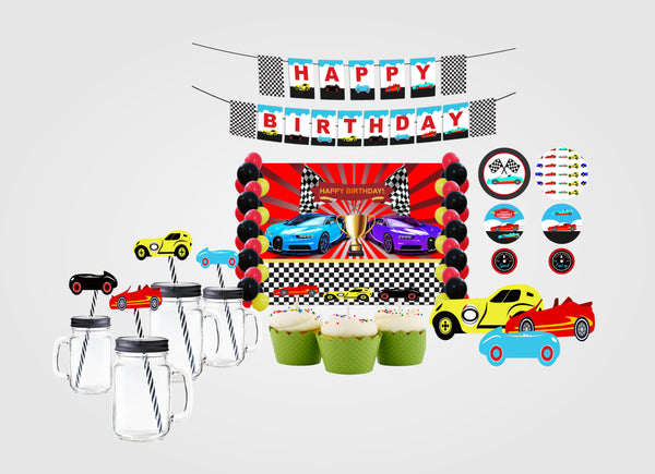 Cars Birthday Complete Party Kit