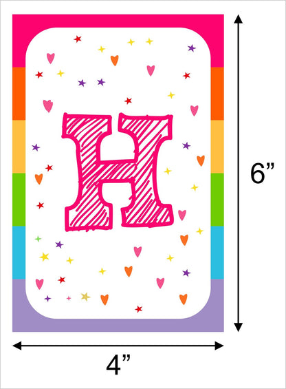Personalized Rainbow Girls Banner For Birthday Decoration I Happy Birthday Banner