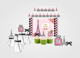 Oh La La Paris Theme Birthday Party Decoration Kit 