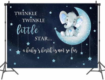 Blue Party Backdrop 
