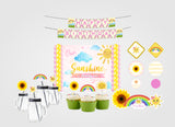 Sunshine Theme Birthday Party Complete Decoration Kit