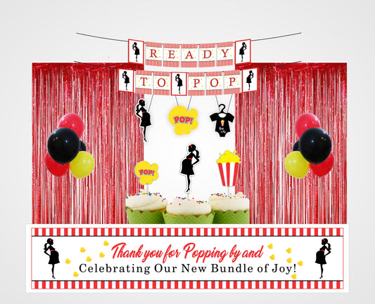 Ready to Pop Party Decoration Kit 