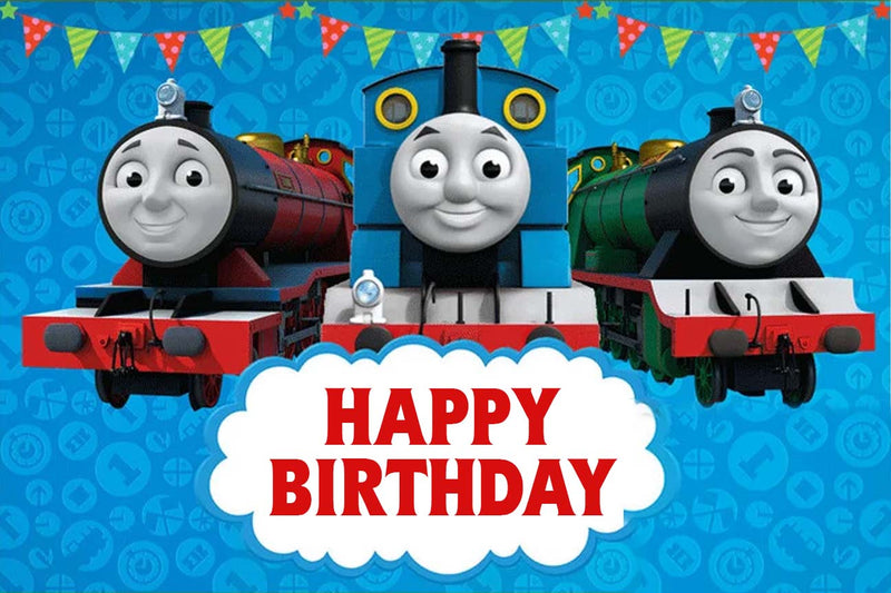 Thomas & Friends Theme Birthday Party Table Mats