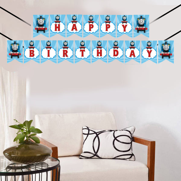 Thomas & Friends Theme Birthday Party Banner for Decoration
