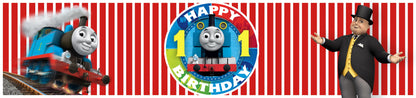 Thomas & Friends Theme Birthday Party Water Bottle Labels