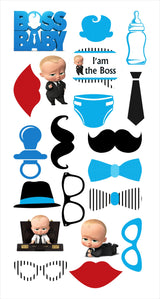 Boss Baby Theme Birthday Party Photo Booth Props Kit