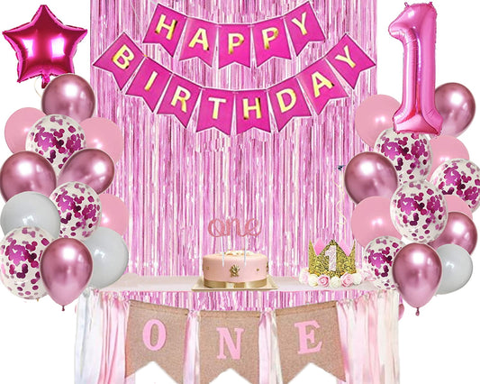 First  Birthday Decoration For Girl