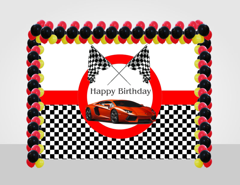 Cars Birthday Party Decoration Kit