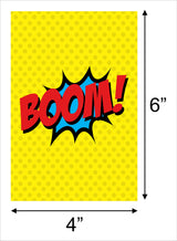 Super Hero Theme Birthday Party Banner for Decoration