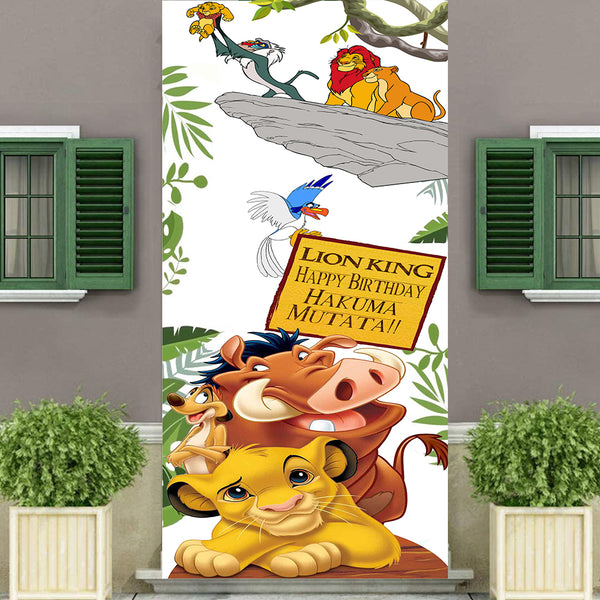 The Lion King Welcome Banner Roll up Standee (with stand)