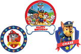Paw Patrol Theme Birthday Party Table Toppers for Decoration