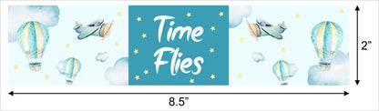 Airplane Party Theme Water Bottle Labels