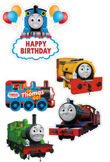 Thomas & Friends Theme Birthday Party Cutouts