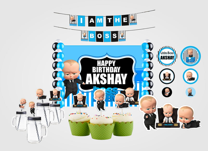 Boss Baby Birthday Complete Party Kit