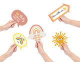First Trip Around the Sun Theme Birthday Party Photo Booth Props Kit