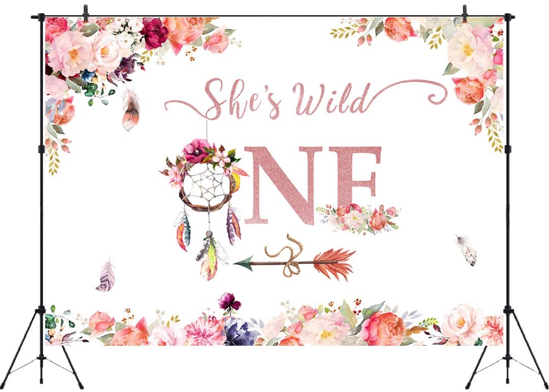 Wild One Birthday Party Backdrop