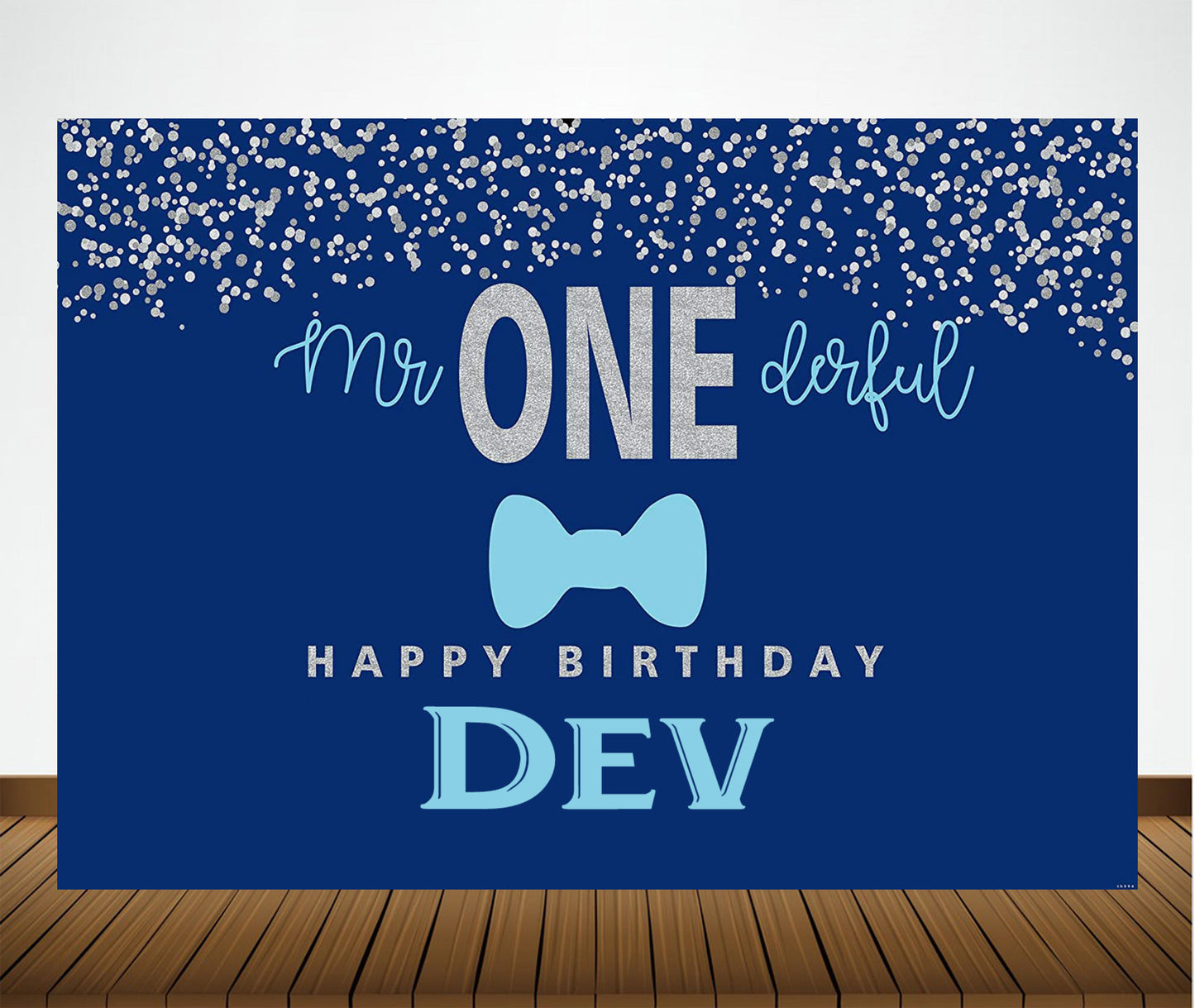 One is Fun Birthday Party Backdrop Decoration Boys