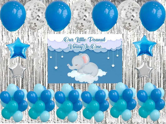 Elephant Theme Birthday Party Decorations Complete Set