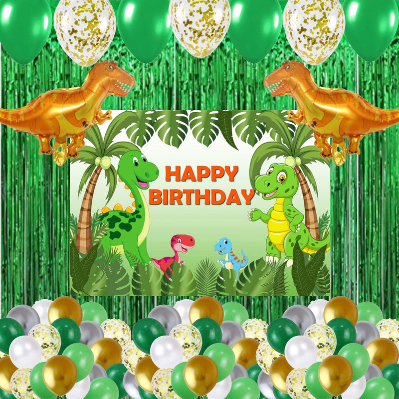 Dinosaur Theme Birthday Party Complete Party Set for Boys
