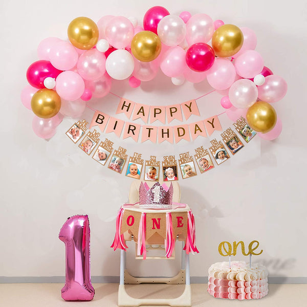 First  Birthday Decoration For Girl