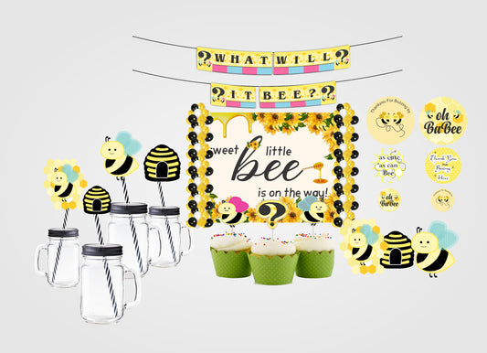 Baby Shower Complete Decoration Party Kit