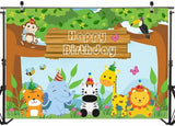Birthday Party Backdrop For Photography Banner Event Cake Table Decor Home Decoration Photo Booth Background