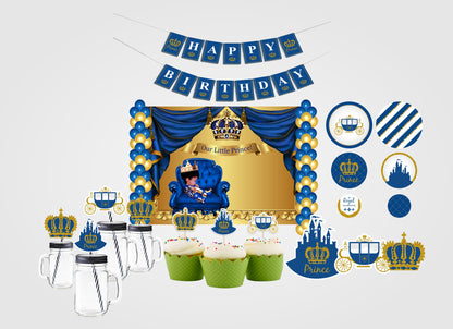 Prince Birthday Complete Party Kit