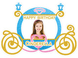 Cinderella Theme Birthday Party Selfie Photo Booth Frame
