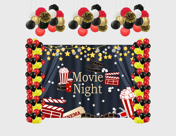 Movie Night Theme Combo Kit For Decoration