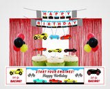 Cars Birthday Party Decoration Kit