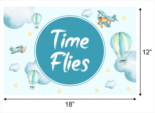 Airplane Party Theme Birthday Table Mats for Decoration