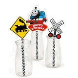 Thomas & Friends Theme Birthday Party Straws