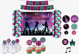 Rockstar Theme Birthday Complete Party Kit