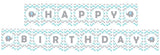 Elephant Theme Birthday Party Banner for Decoration