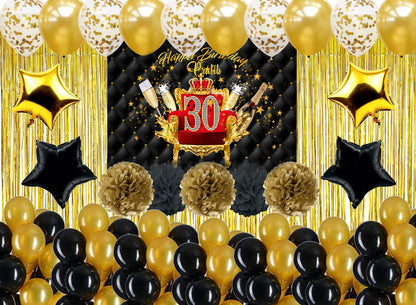 30th Birthday Party Complete Decoration Kit