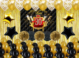 30th Birthday Party Complete Decoration Kit