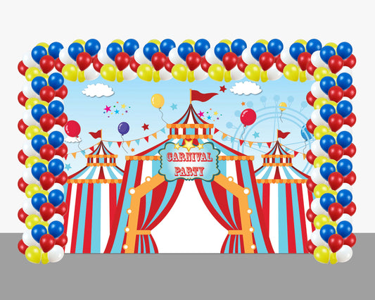 Carnival Theme Birthday Party Decoration Kit