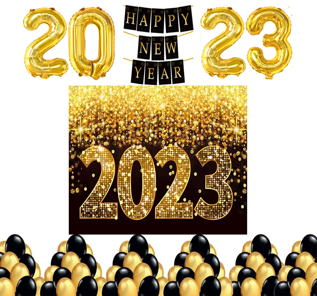 New Year Party Decorations Complete Set